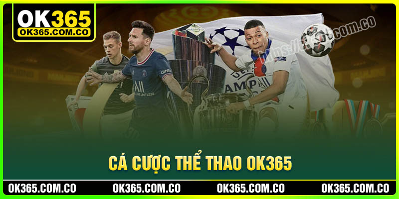 Thể thao OK365 - Năm bắt xu hướng cá cược trực tiếp